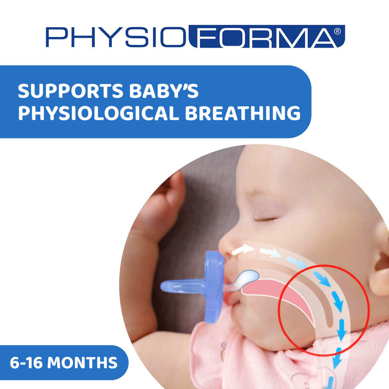 PhysioForma Soother Soft Blue (6-16 Months) (1 Pc) image number 1